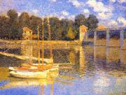 Claude Monet Le Pont d'Argenteuil china oil painting reproduction